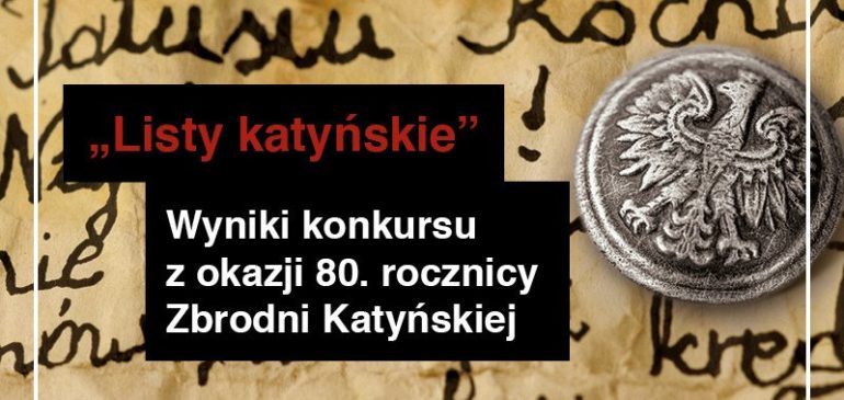 Julia wyróżniona w  konkursie literackim „Listy katyńskie”