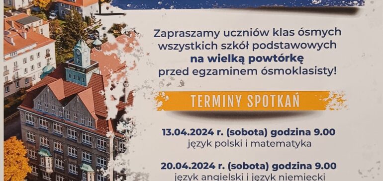 Zapraszamy na Powtórkę z Żeromem i na Dzień Otwarty