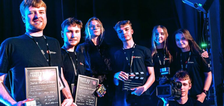 Ekipa telewizyjna z Żeroma