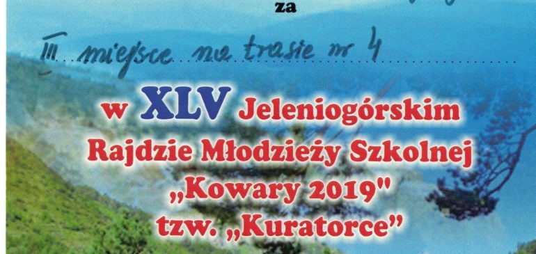 XLV Jeleniogórski Rajd Młodzieży Szkolnej