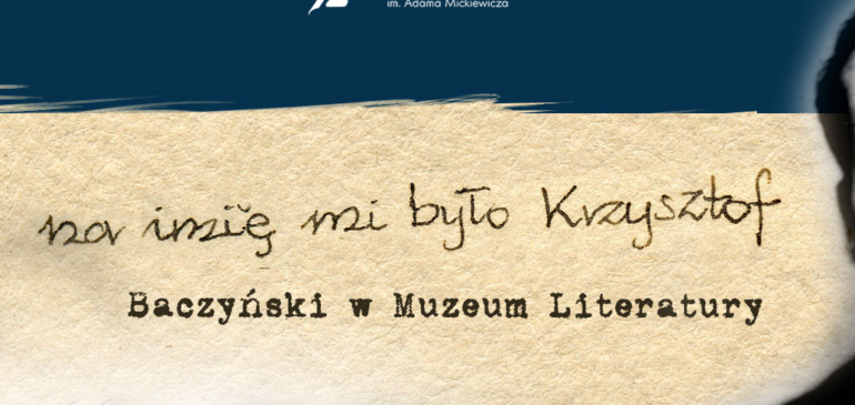 Internetowa wystawa Muzeum Literatury